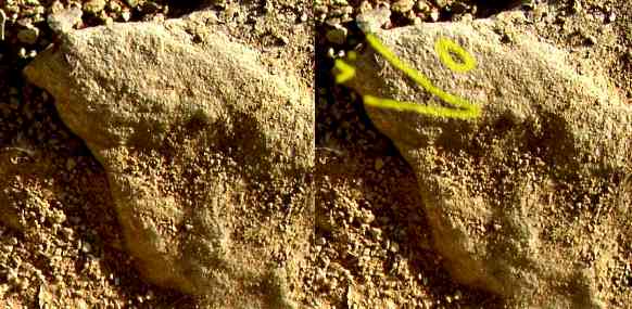 Sandstone Carving - Day's Knob Archaeological Site