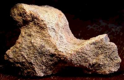 Australian Sandstone Stargazer - Figure Stone Artifact