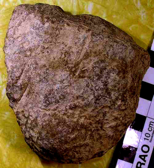 Artifact from 33GU218 (Day's Knob) Archaeological Site