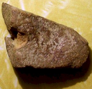 Microsculpted Sandstone - Artifact from Day's Knob Archaeological Site