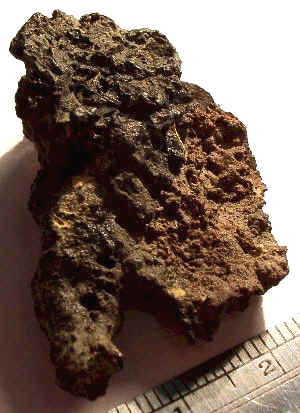 Iron Slag Artifact from Dave Gillilan Cache