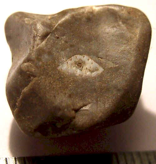 Flint Bear Figure - Day's Knob Archaeological Site