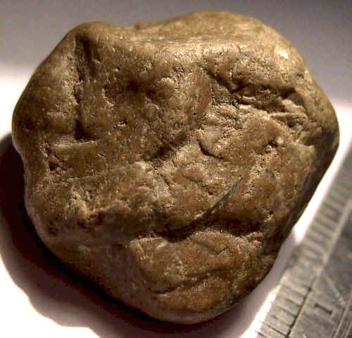 Naturally Anthropomorphic Flint Piece (Manuport) - Day's Knob Archaeological Site
