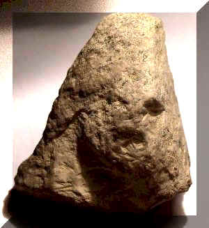 Human Figure in Limestone - Day's Knob Archaeological Site