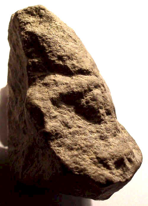 Figure in Limestone - Day's Knob Archaeological Site