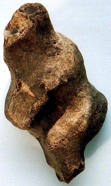 Paleolithic Flint "Venus" Figure from Collection of Jan van Es