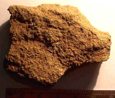 Sandstone Artifact - Day's Knob Archaeological Site