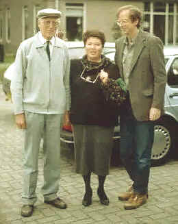 Ben Dupen, Ursel Benekendorff, James Harrod in Elst, Holland, 1989