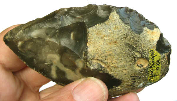 Acheulean Handaxe from Groß Pampau - Ursel Benekendorff Find