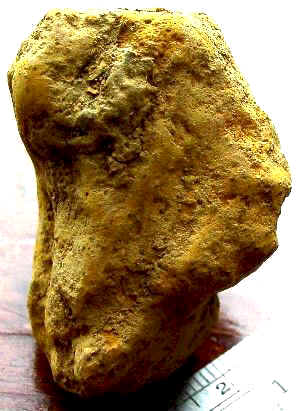 Figure in Yellow Ochre - Day's Knob Archaeological Site