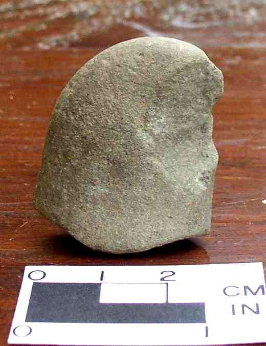 Bird-Human Image - Artifact from Day's Knob Archaeological Site