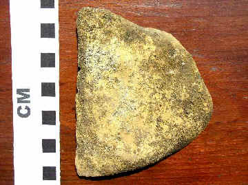 Limestone Scraper - Artifact from Day's Knob Archaeological Site