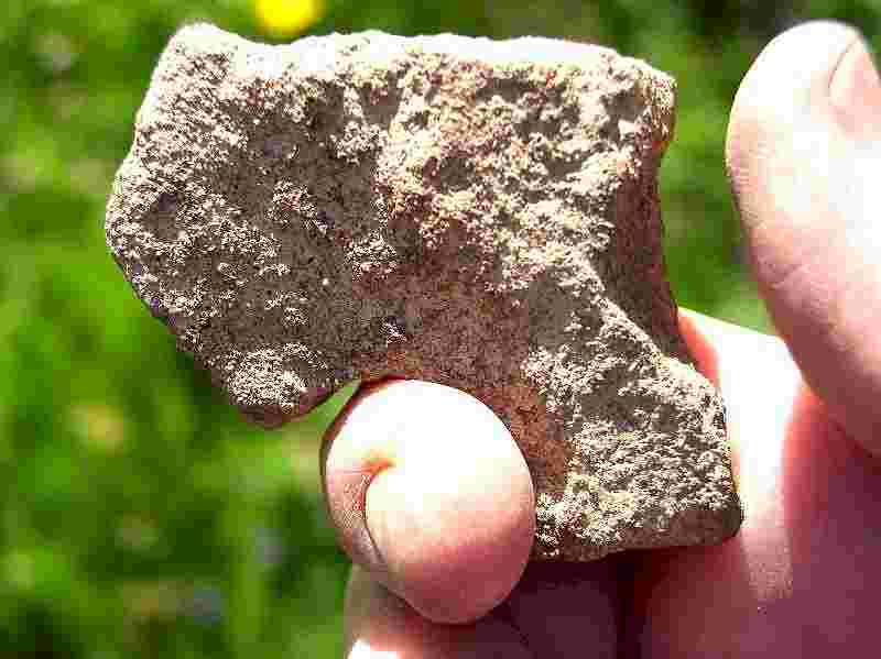 Carved Sandstone Tool - Day's Knob Archaeological Site