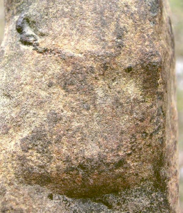 Figure Stone from near Great Serpent Mound