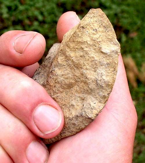 Scraper / Cutting Tool - From Day's Knob Archaeological Site