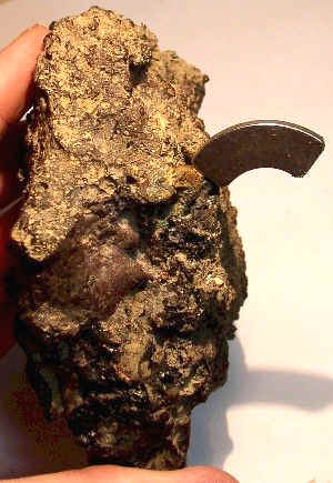 Iron Slag Artifact from Dave Gillilan Cache