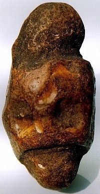 Paleolithic Flint "Venus" Figure from Collection of Jan van Es