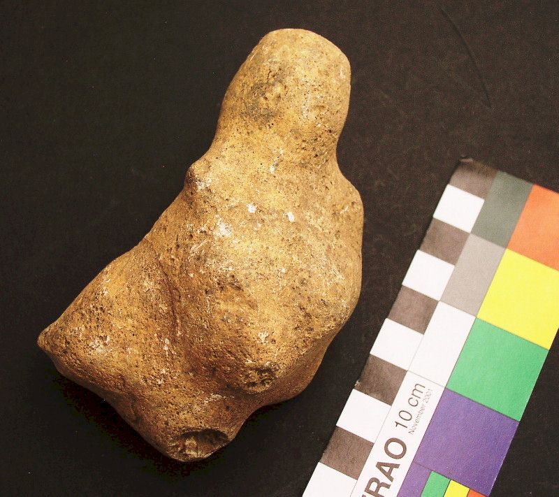 Palaeolithic Bird-Venus, England. Richard Wilson find.