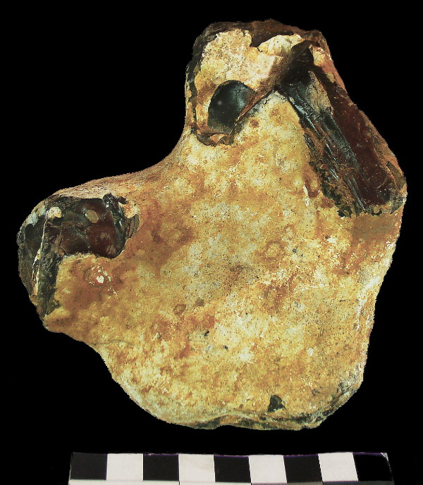 Flint Bird Figure, Gro Pampau, Northern Germany