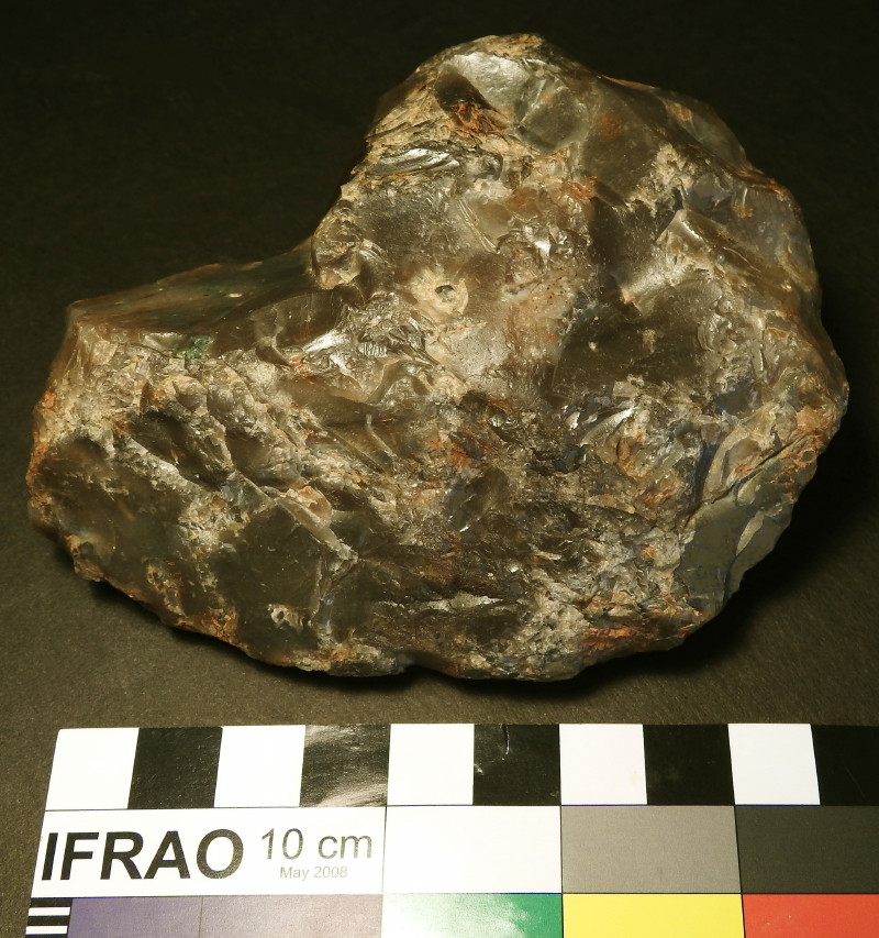 Palaeolithic Flint Scraper/Chopper, Groß Pampau, Northern Germany