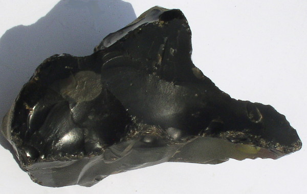 Groß Pampau Artifact - Flint Gouge with Red Pigment Residue