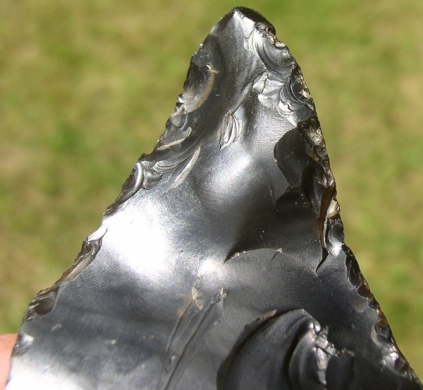 Groß Pampau Artifact - Flint Gouge, Retouched Blade