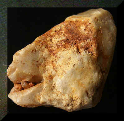 Flint Artifact with Red Ochre Powder and Paste, Groß Pampau
