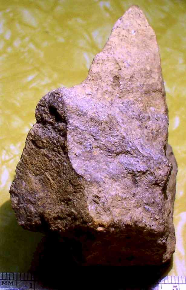 Human Image on Tool - From Day's Knob Archaeological Site